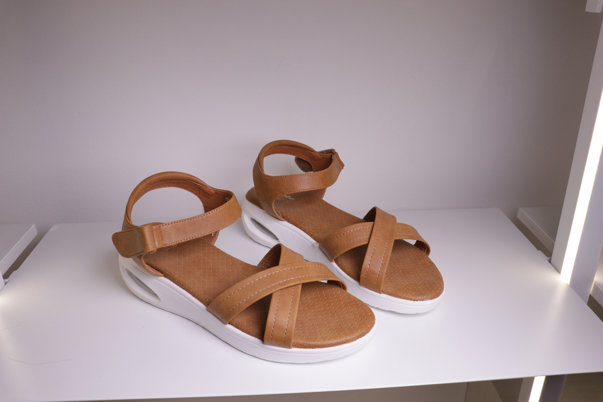 Sandal Nữ Thời Trang Đế 5Cm Màu Camel Bata 661-3621