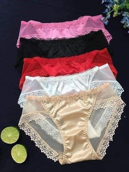 SET 5 quần lót nữ ren ,quần chip nữ hàng đẹp chất mềm mịn tháng khi quần mặc trong váy