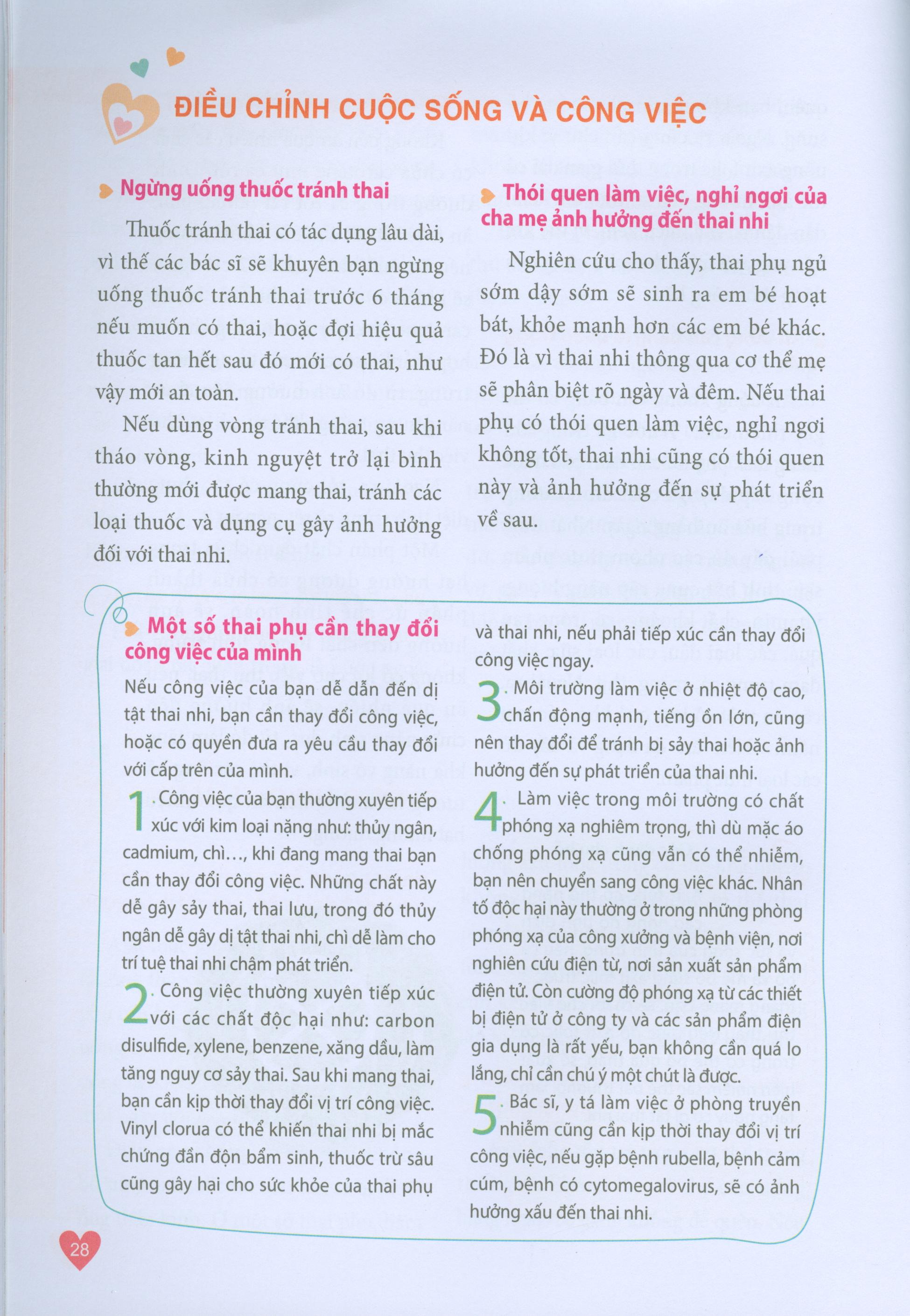 Bách Khoa Thai Nghén, Sinh Nở Và Chăm Sóc Bé