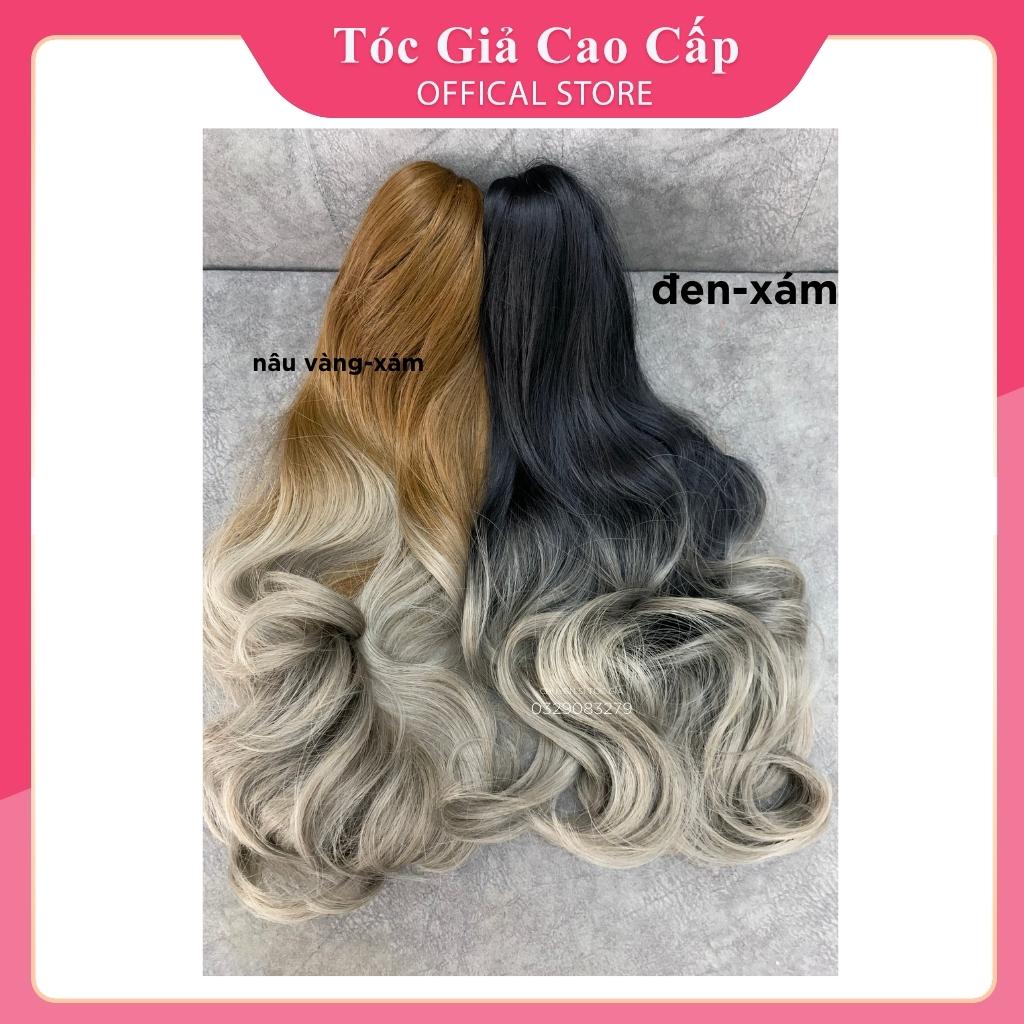 Tóc giả ngoặm omber mẫu mới, đủ màu sắc