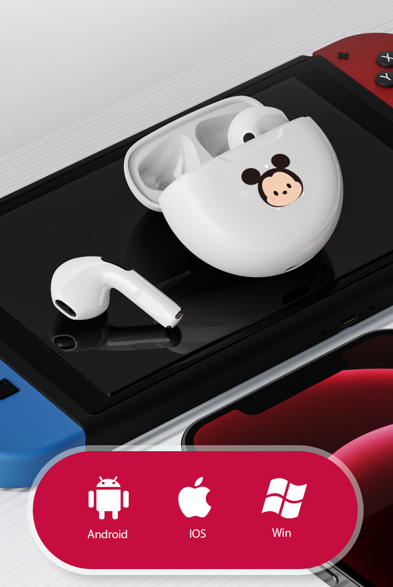 Tai Nghe Không Dây Disney KD-17 Loa Bluetooth Tích Hợp Micrô, Điều Khiển Từ Xa, Chất Lượng Âm Thanh Tốt