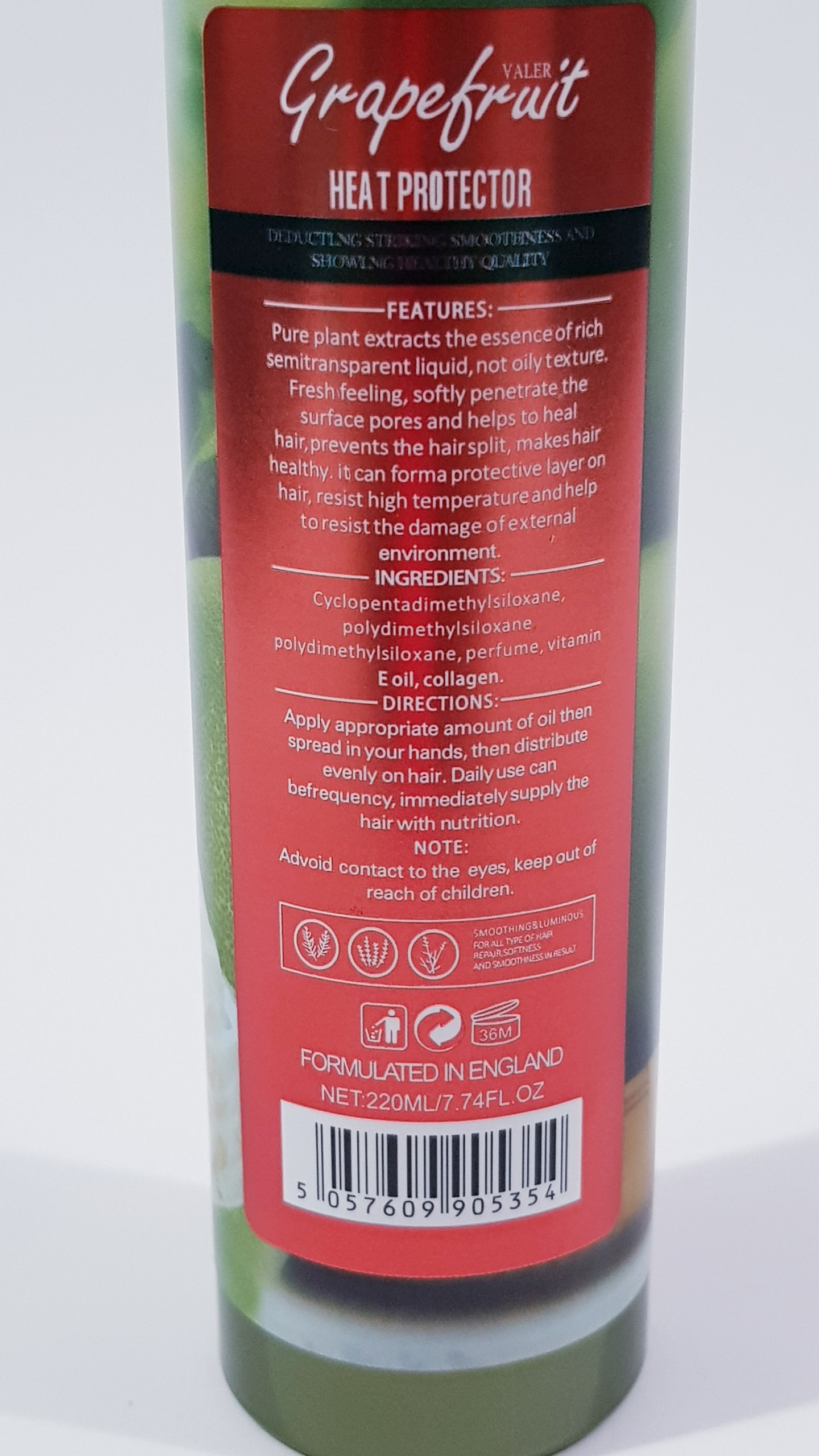 Tinh Dầu Bưởi Valert Repair Essence Plus 220ml