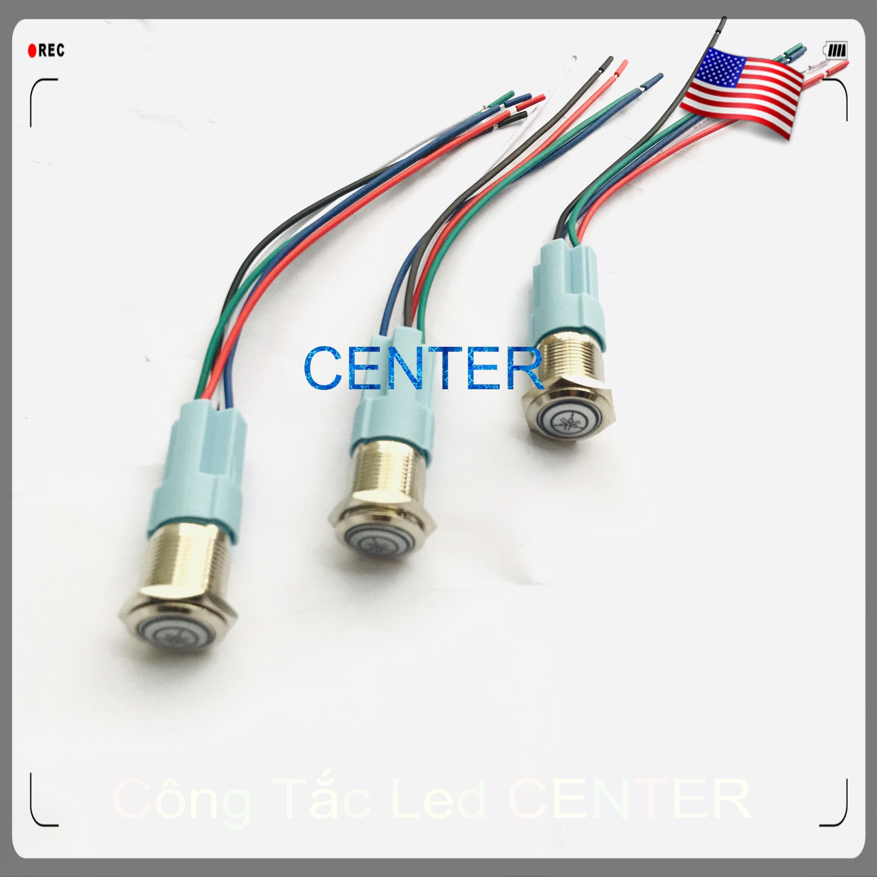 [ tặng jack cắm ] Công tắc led Yamaha nhấn thả passing