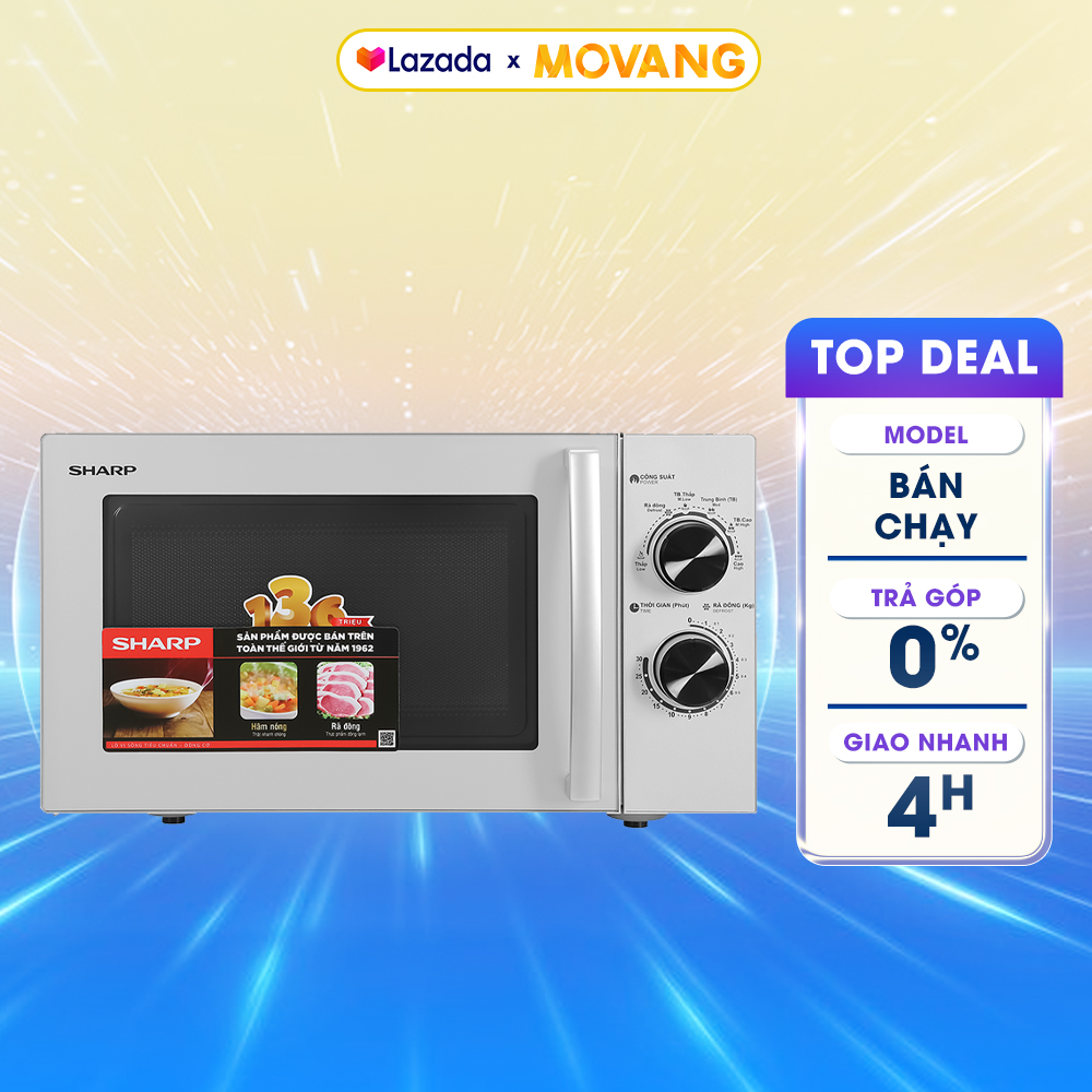 [GIAO TẠI HCM] - Lò Vi Sóng Cơ Sharp R-32A2VN-S