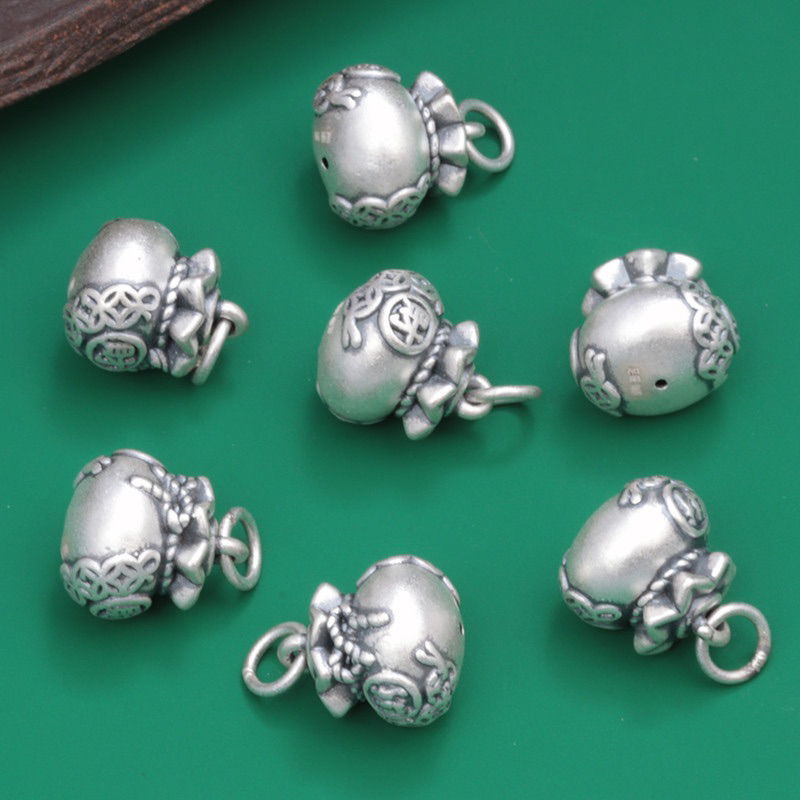 [S925] Charm bạc túi tiền - MH112