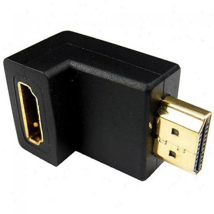Đầu nối hdmi vuông góc 90 độ - 2 đầu đực cái