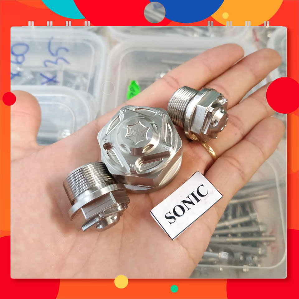 [HCM]Ốc chảng ba Sonic Salaya (Full bộ 3) - Trắng inox