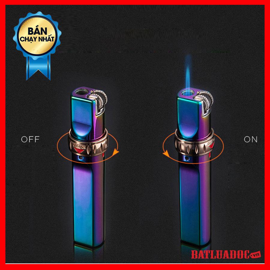 Hộp Quẹt Bật Lửa Khò Một Tia Jobon Chiếc Nhẫn Tròn Xoay ZB-633A