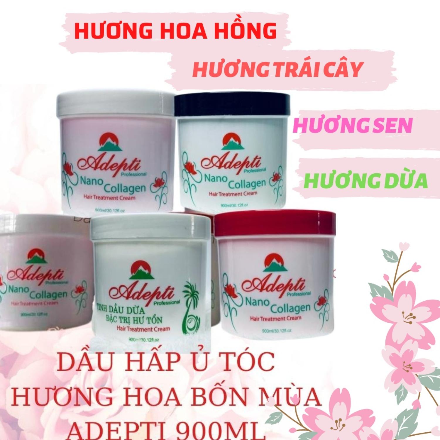 Hấp dầu siêu mềm mượt collagen 1000ml