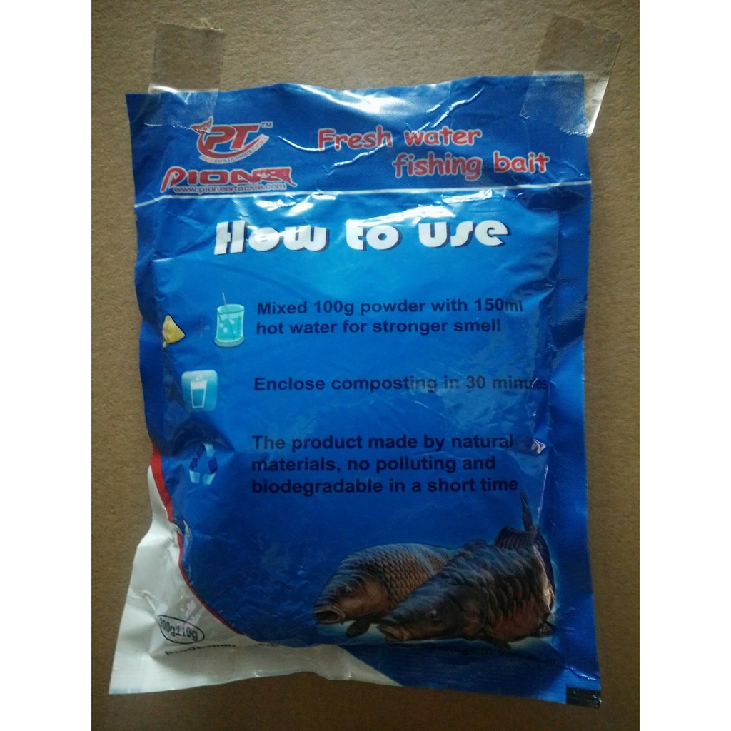 Mồi Cám Pioner Chuyên Câu Cá Chép - 200Gr