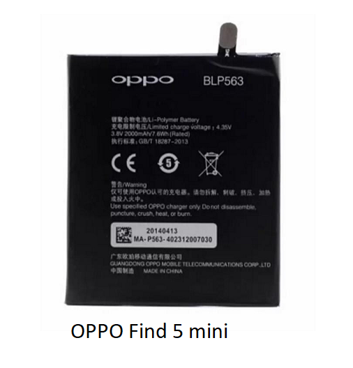 Pin oppo find 5 mini / r827 / p563