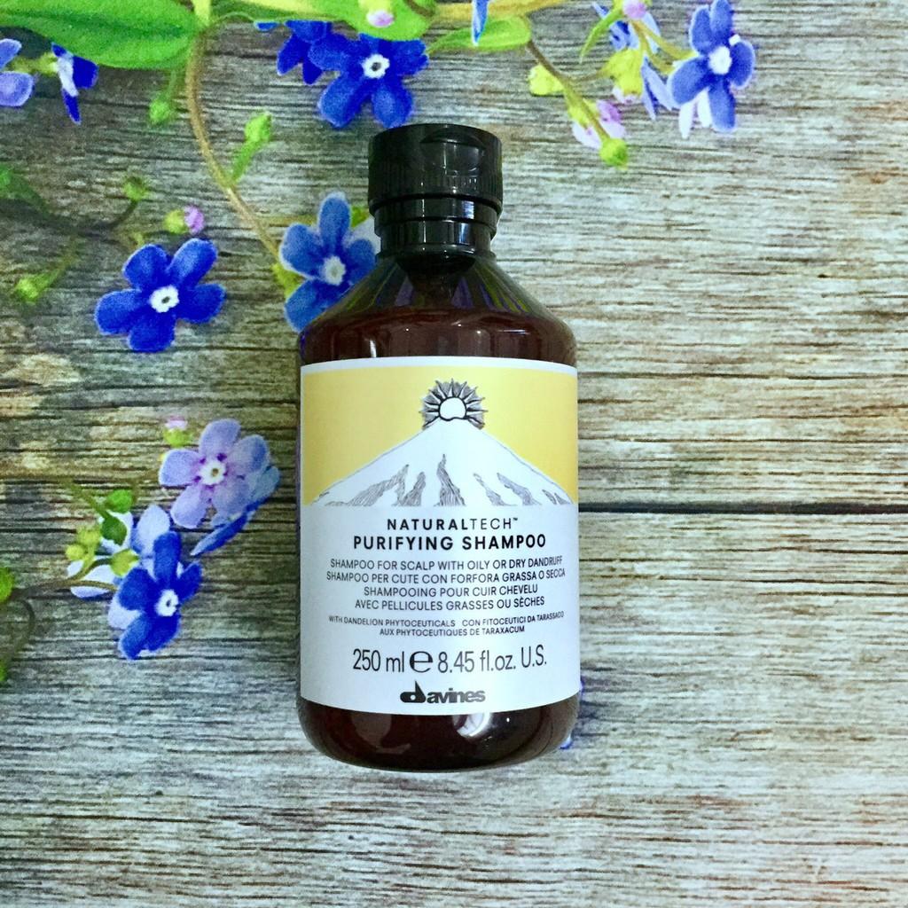 [HCM]Dầu gội cho da đầu bị gàu DAVINES PURIFYING Shampoo 250ml