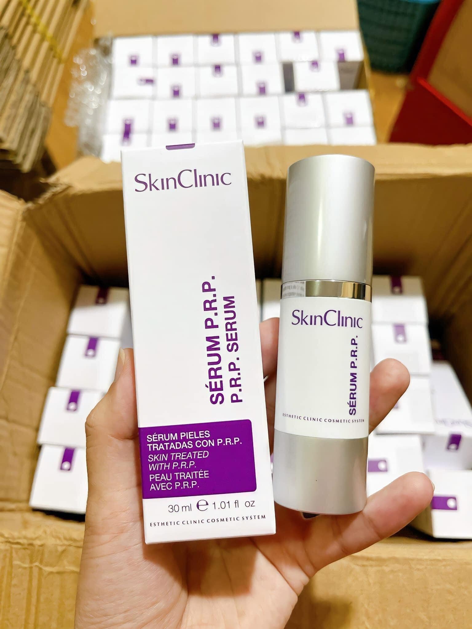 Serum ngừa lão hóa dưỡng da toàn diện serum tế bào gốc PRP Skinclinic 30ml