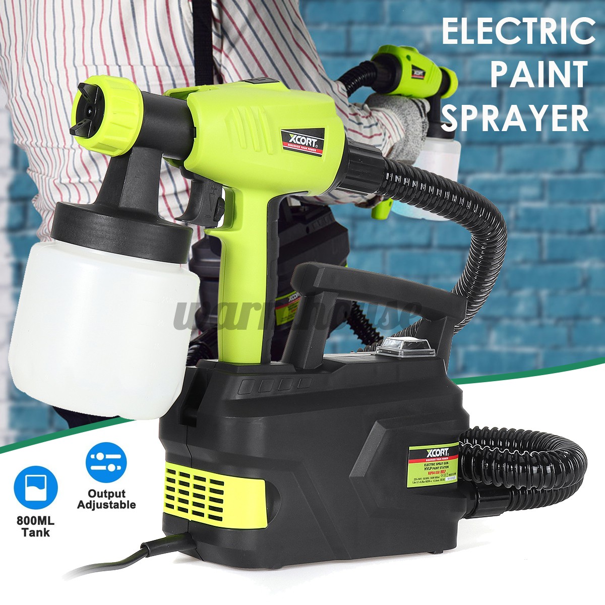 Máy phun sơn Máy phun sơn cầm tay Máy phun sơn mini 550W