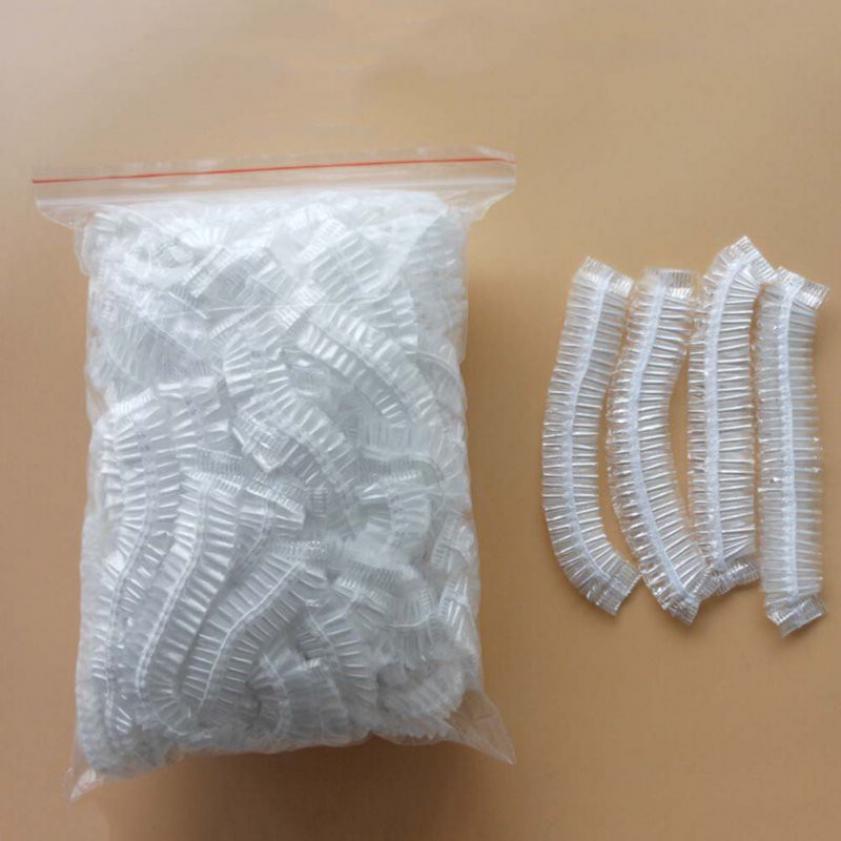 [HCM]Siêu rẻ Combo 5 Mũ trùm tóc màu trắng( loại dùng 1 lần)