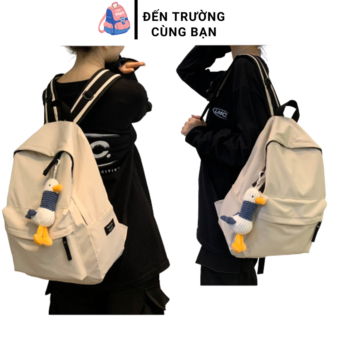 Balo Basic đơn giản vải trơn chống thấm nước G240 - BaloGigo
