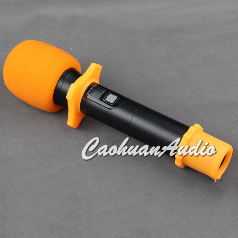 [HCM]Bông lọc micro kèm chống lăn màu cam