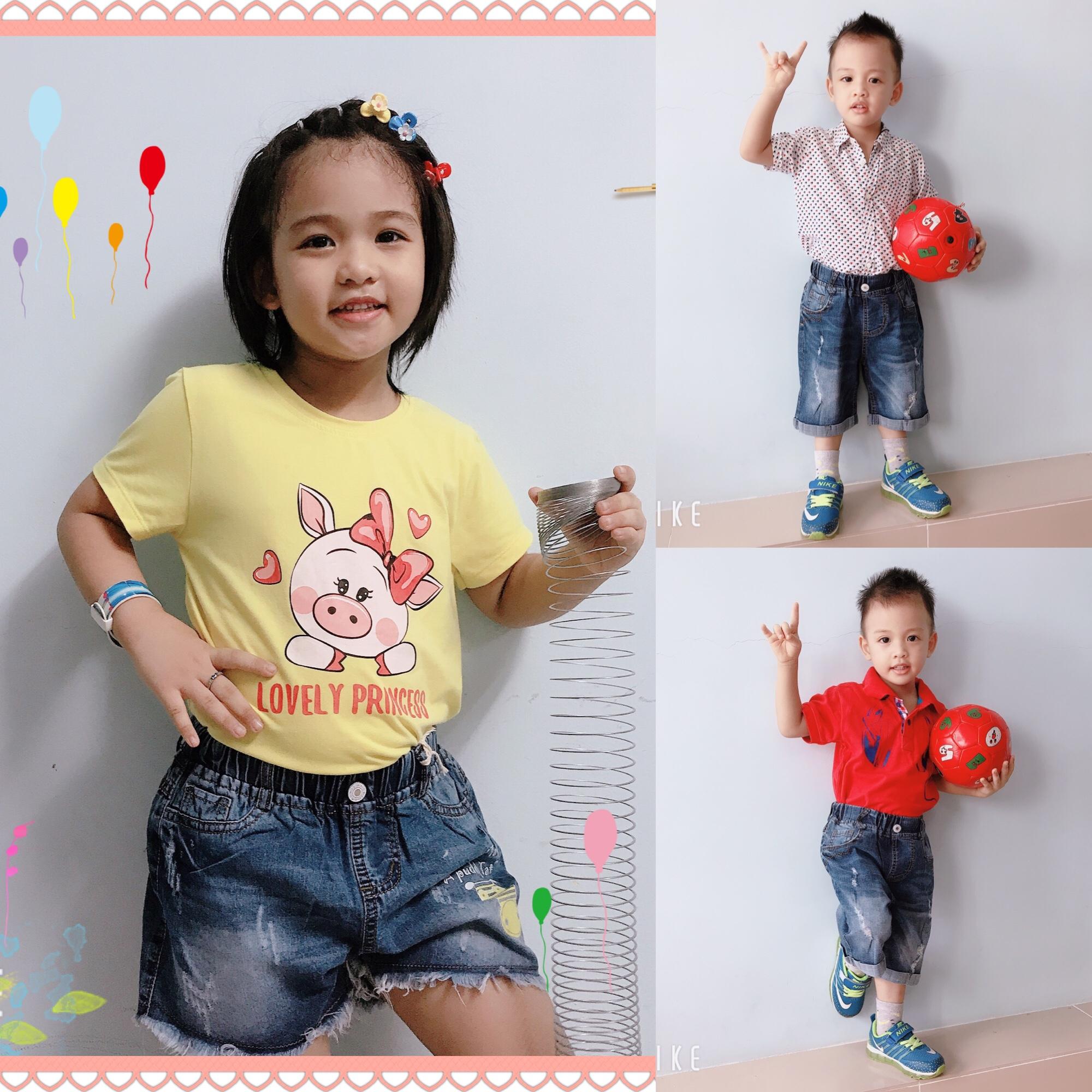 QUẦN SORT JEANS BÉ GÁI [HÀNG VN CAO CẤP 100% COTTON] SIZE ĐẠI TỪ 35-55KG