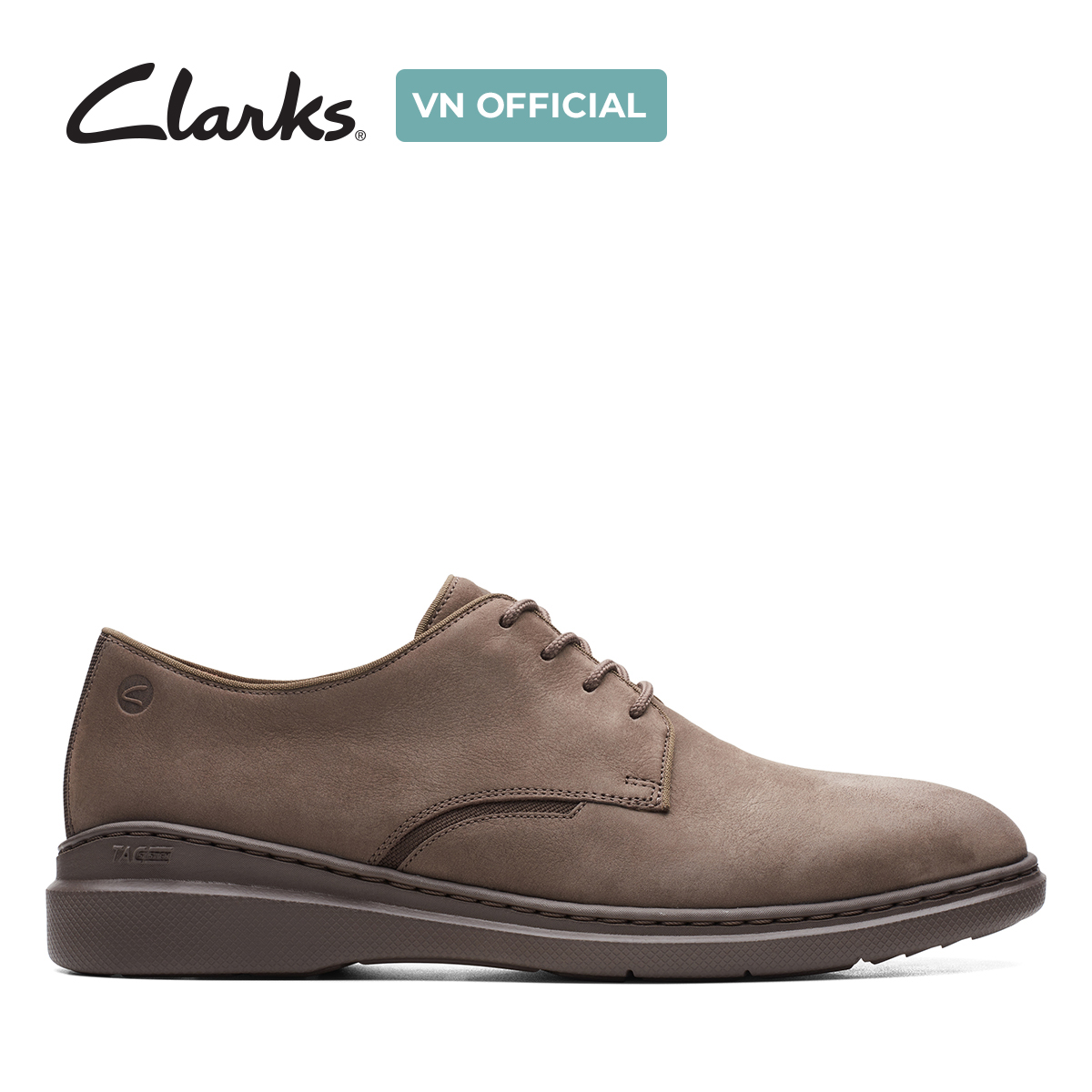 Giày Tây Da Nam Clarks - Dennet Low