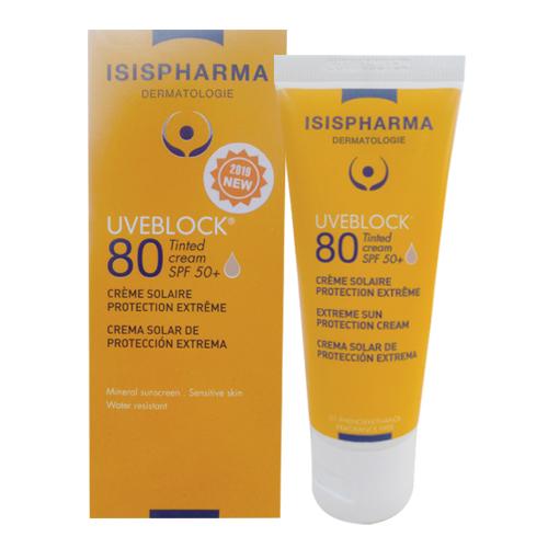 Isis pharma uveblock 80 tinted 40ml