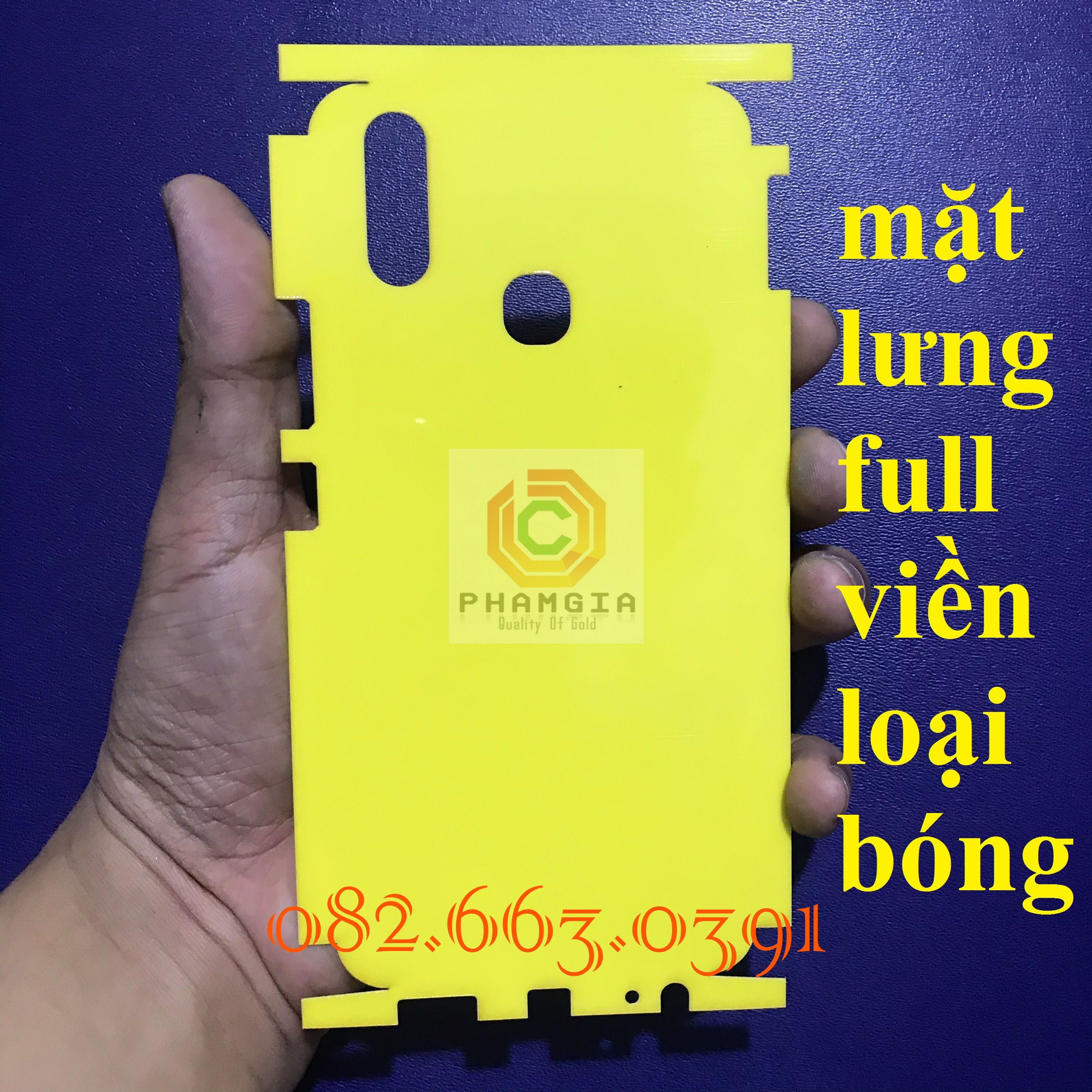 Dán PPF bóng, nhám cho Vivo Y11 màn hình, mặt lưng, full lưng viền siêu bảo vệ