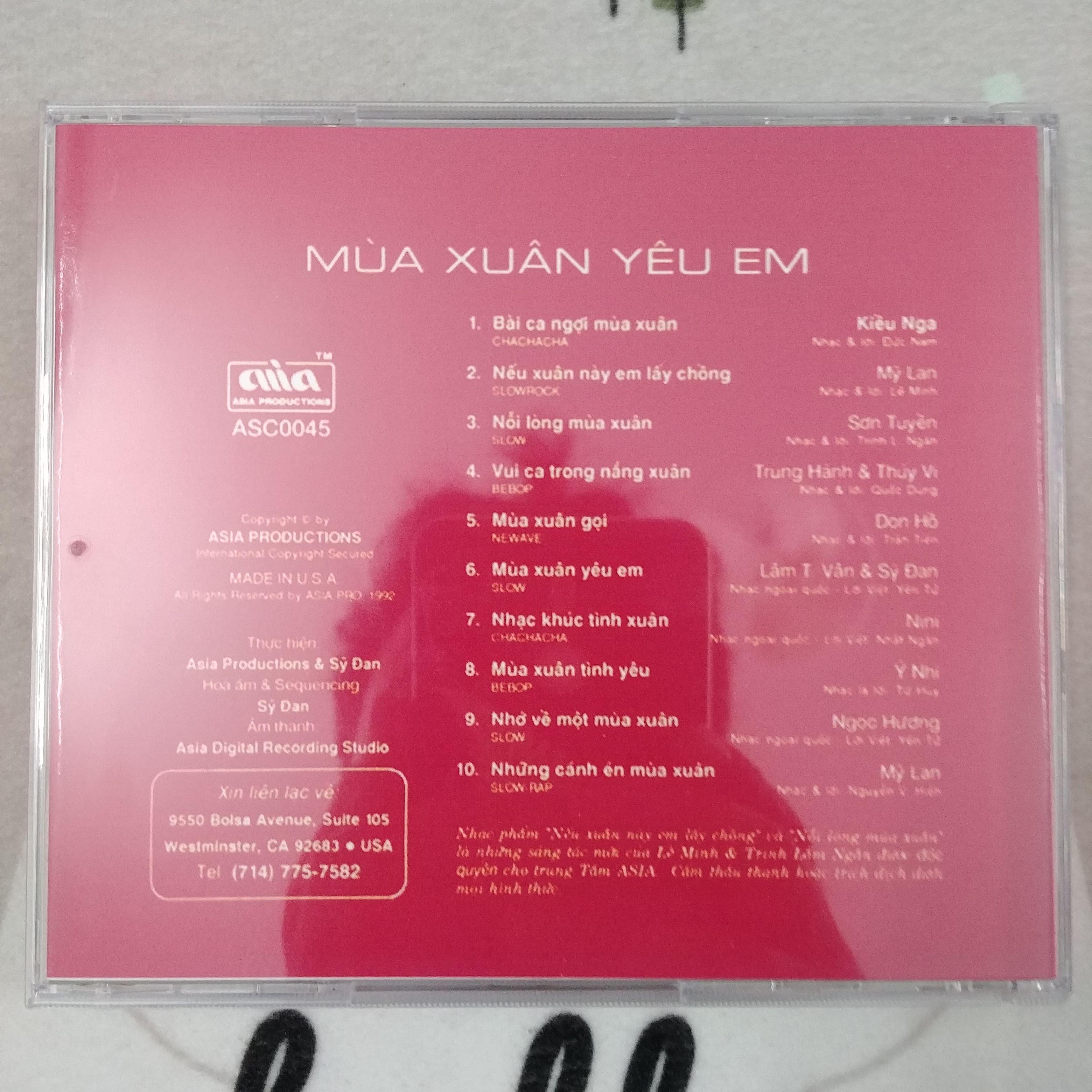 [HCM]CD Mùa Xuân Yêu Em