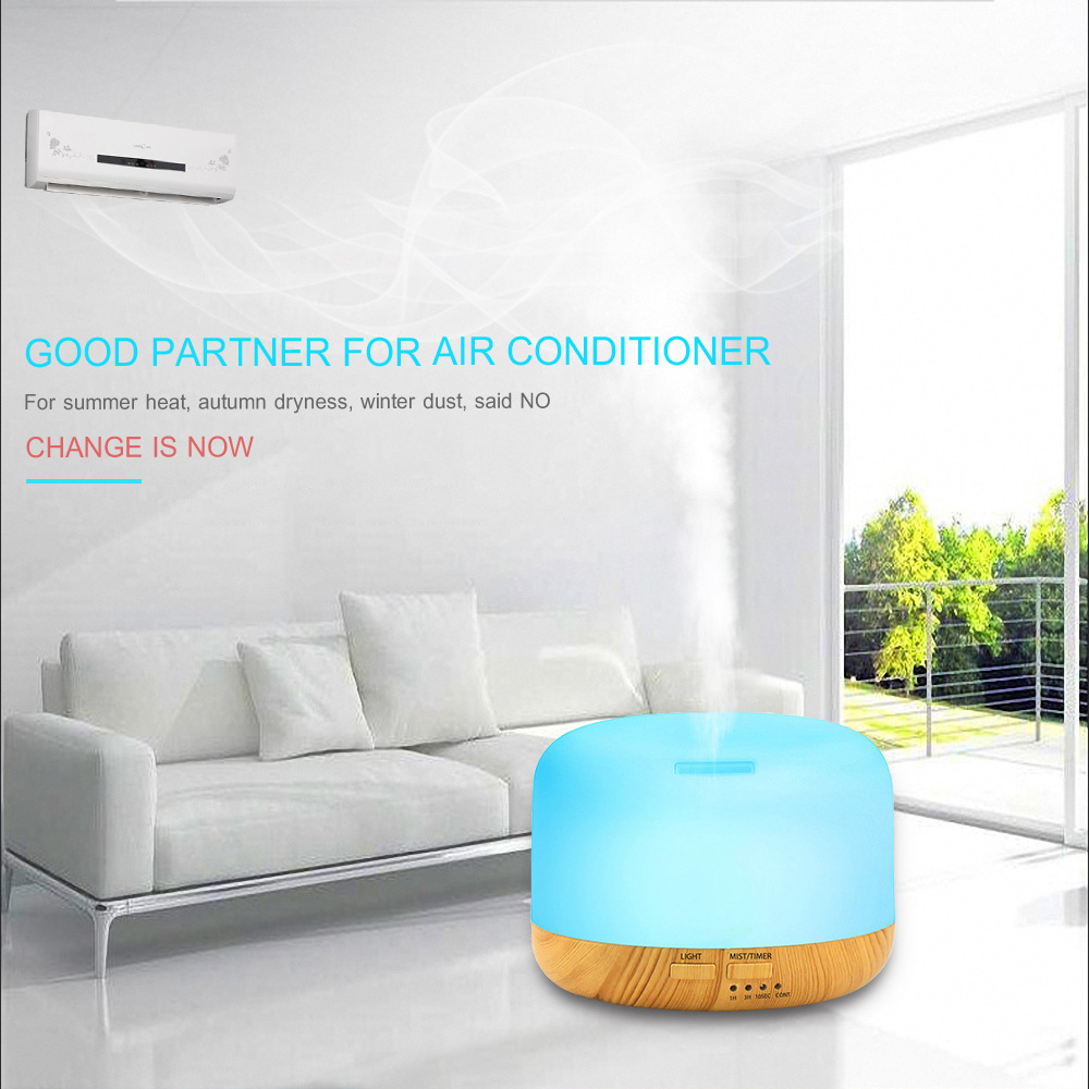 Máy Xông tinh dầu AROMA vân gỗ siêu bền