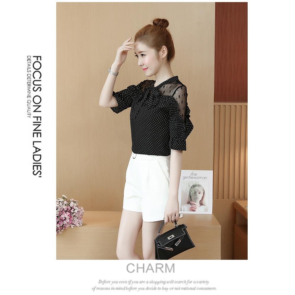 Hàng Nhập : ÁO KIỂU PHỐI REN , MODEL MỚI – AK 197