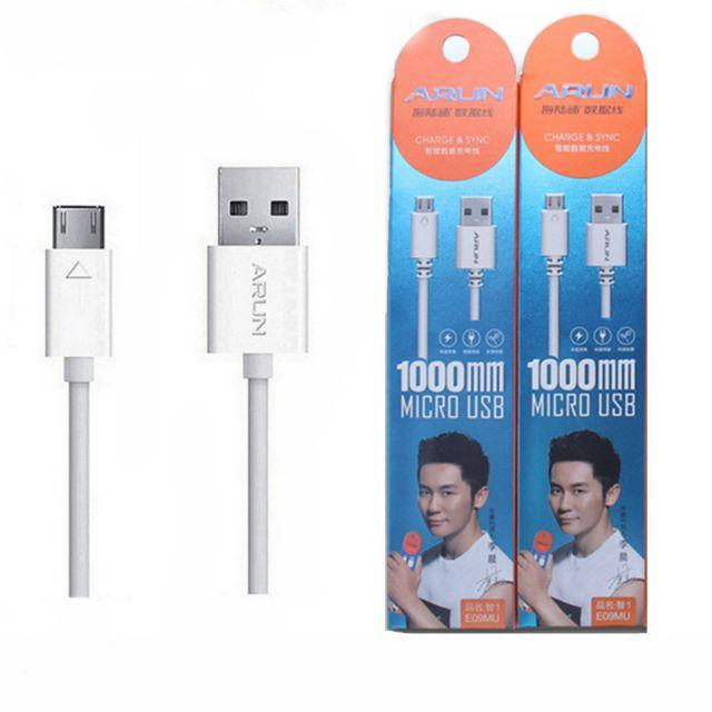 Cáp sạc điện thoại Arun Micro USB dành cho Android dài 1m