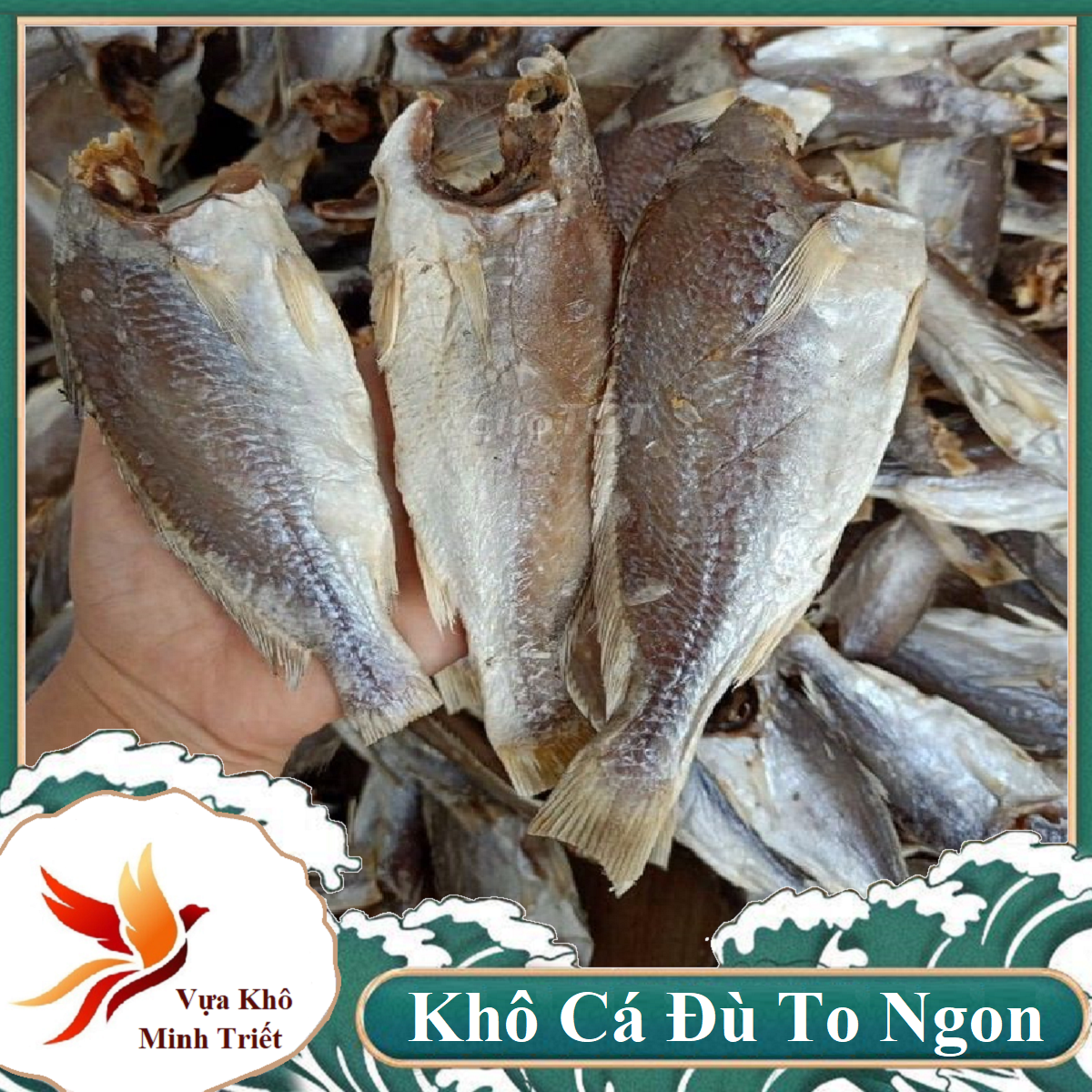 Khô Cá Đù Lớn - ĐẶC SẢN CÀ MAU 250GR- VỰA KHÔ MINH TRIẾT