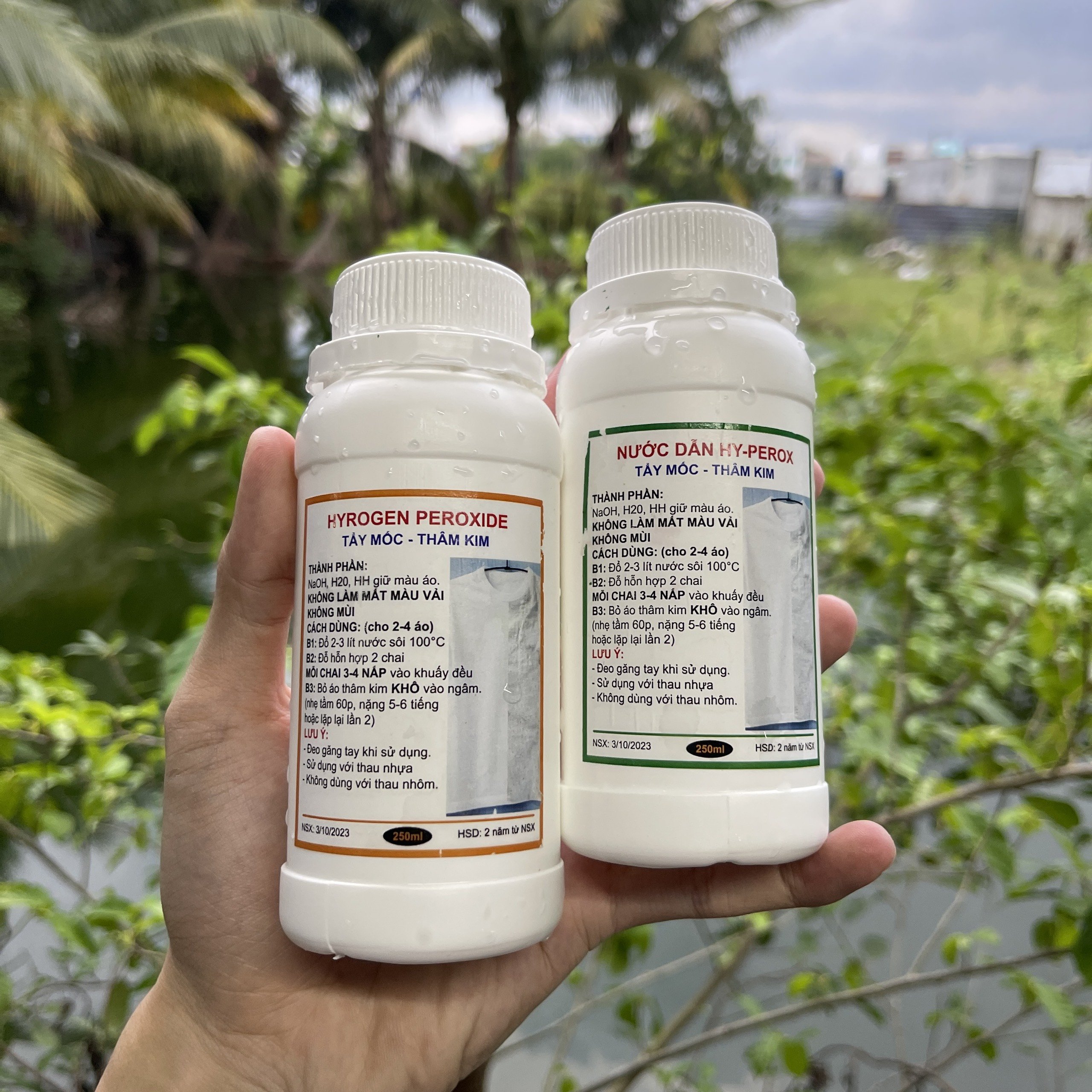 Combo 2 chai tẩy mốc, thâm kim 500ml