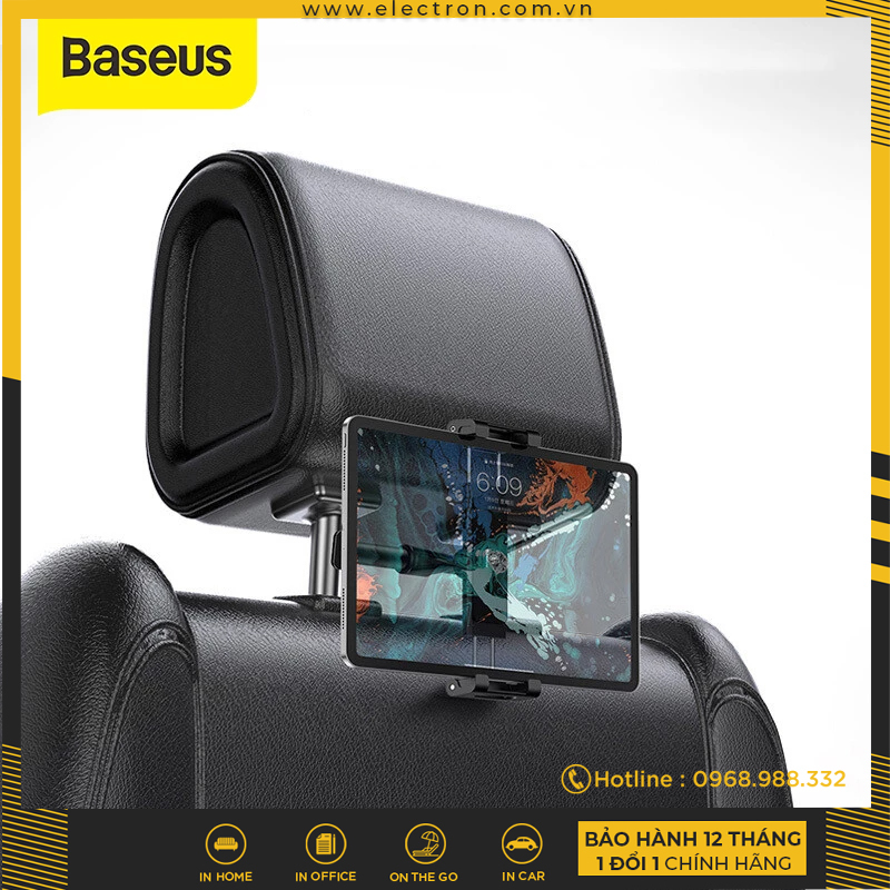 Đế giữ điện thoại / iPad trên xe hơi Baseus Backseat Car Mount