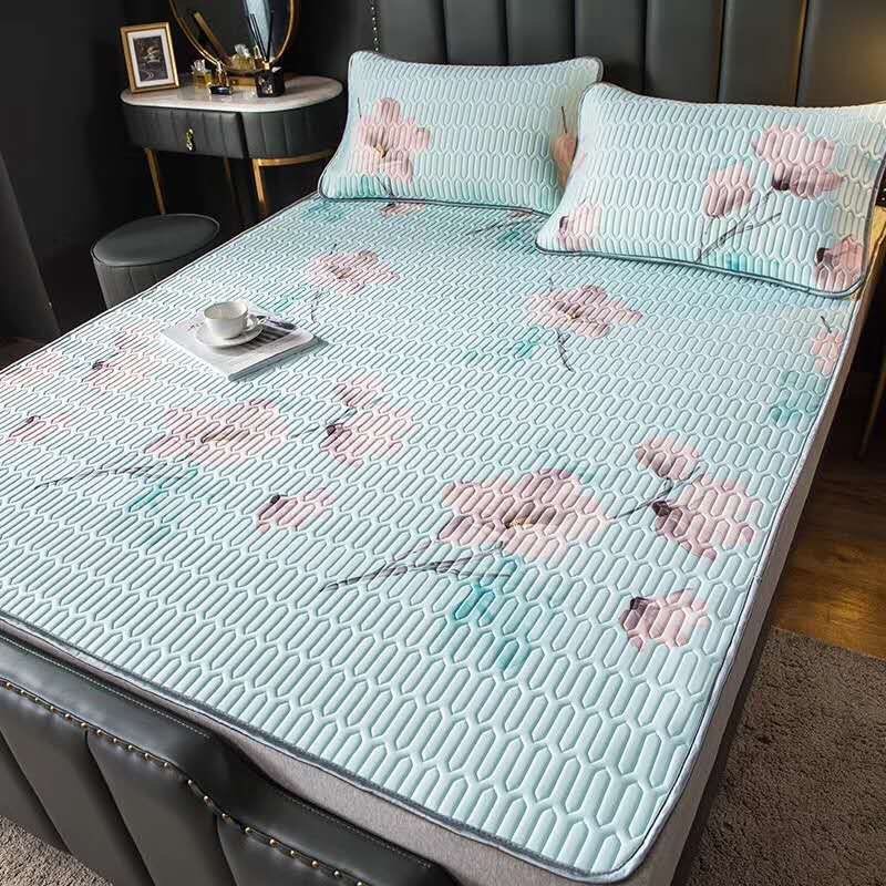 Chiếu điều hòa tencel cao su non chiếu mùa hè thu thoáng mát kích thước 1m62m2, 2m2*2m, chiếu điều hòa mát lạnh, thoáng mát, êm ái, không nóng bí