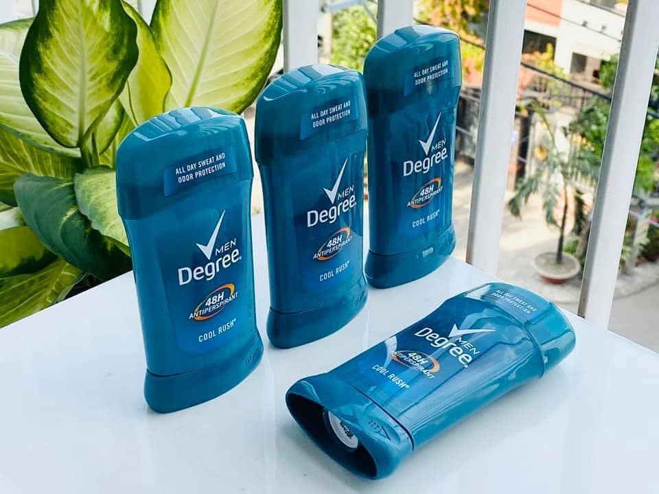 [HCM]Lăn khử mùi Degree Men Cool Rush 48h Mỹ 76g