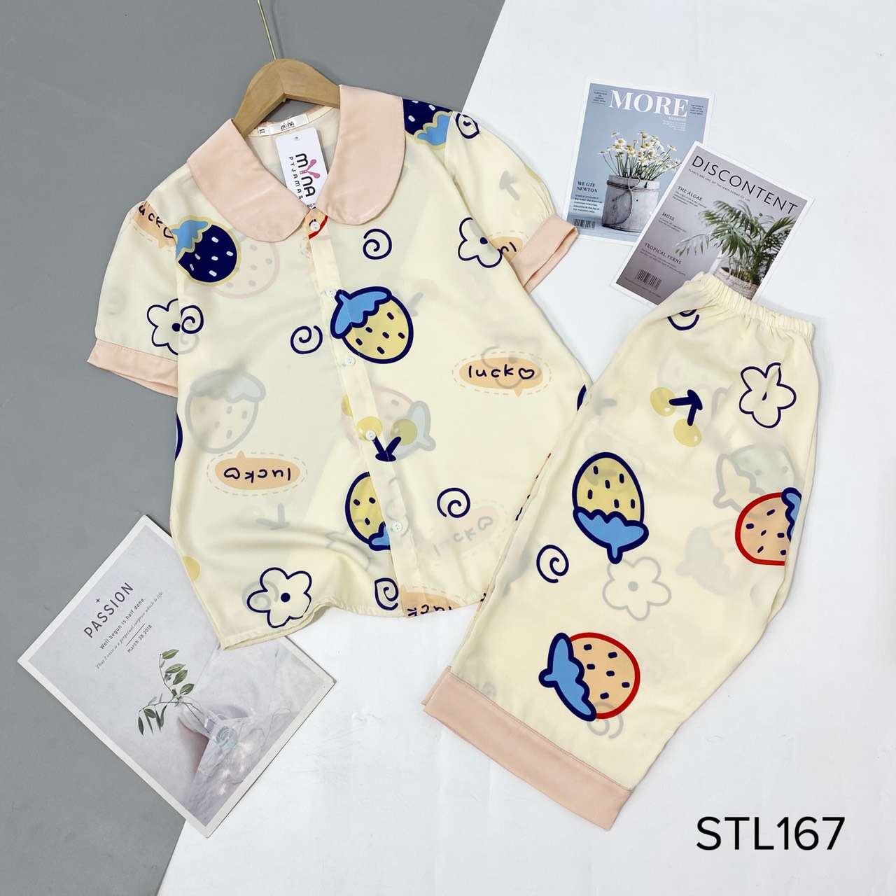 Bộ lụa mango lửng lụa cao cấp có size