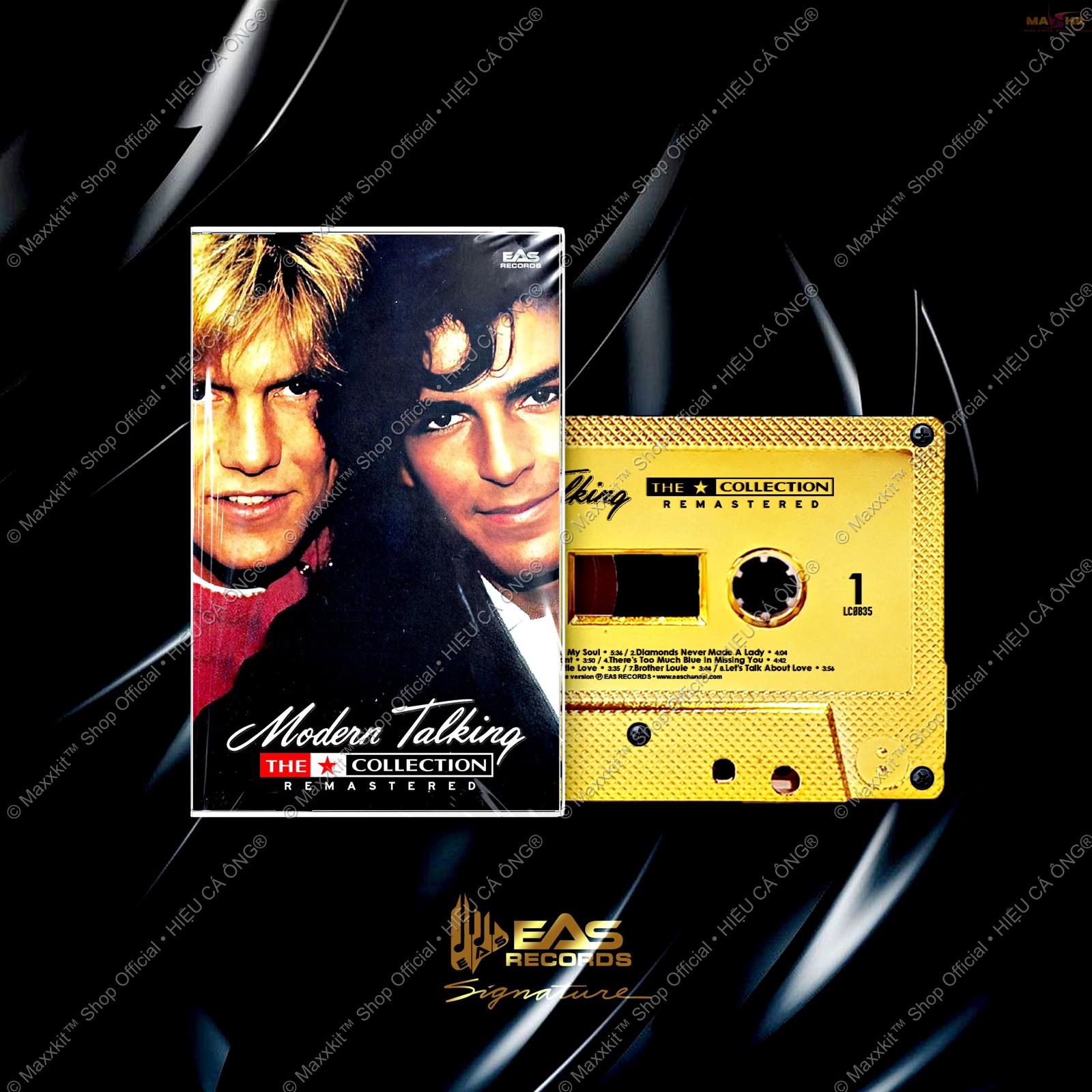 Băng cassette nhạc modern talking - the collection - eas records