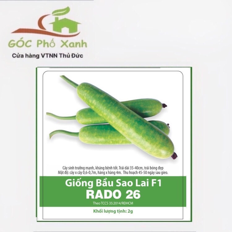 Hạt giống bầu sao lai F1