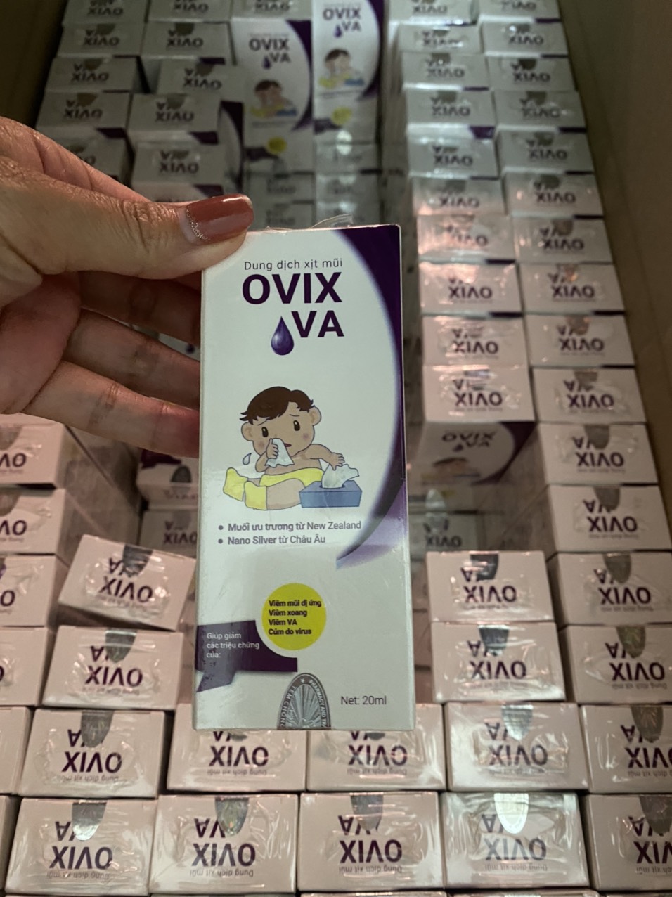 Xịt Mũi Ovix VA