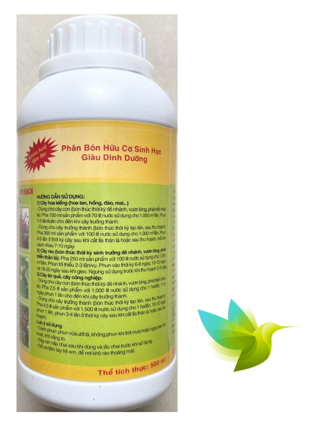Dịch Trùn Quế Hữu Cơ Bio 01 - #134A# 500ml