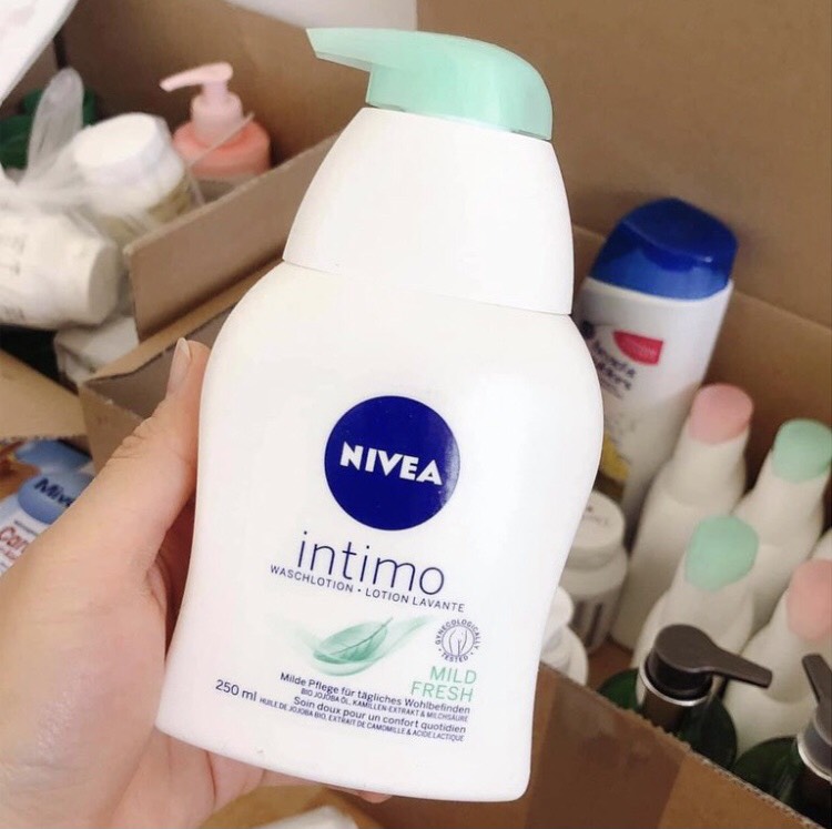 DUNG DỊCH VỆ SINH PHỤ NỮ NIVEA INTIMO SẢN PHẨM CỦA ĐỨC