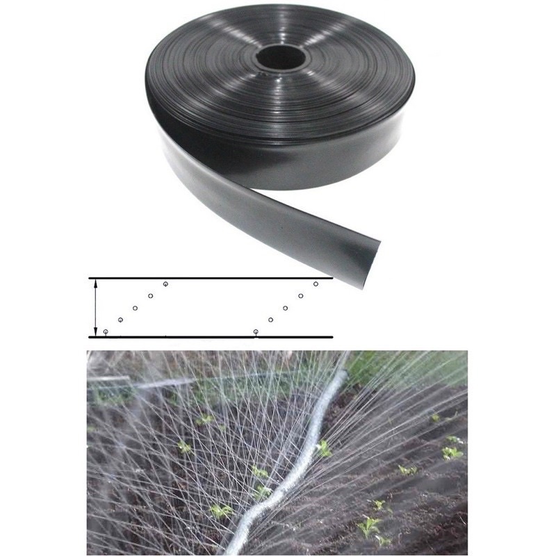 Ống Tưới Phun Mưa Phi 27 34 42mm, Ống Nhưa 2 Lớp Có Lỗ Sẵn Dài 100m Tưới Cây