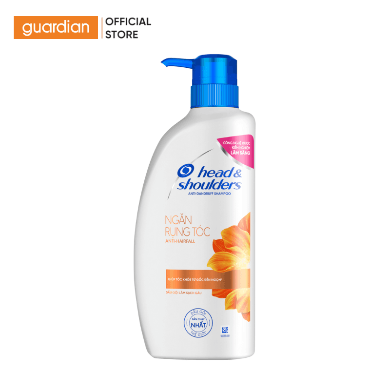 Dầu Gội Làm Sạch Gàu Dưỡng Chất Giúp Giảm Rụng Tóc Anti-Dandruff Anti-Hairfall Head & Shoulders 625Ml