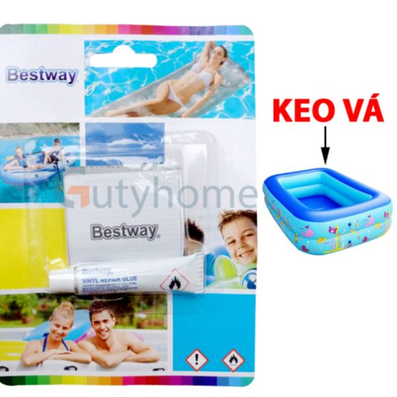 Keo dán bể bơi, phao bơi intex 62022 bestway
