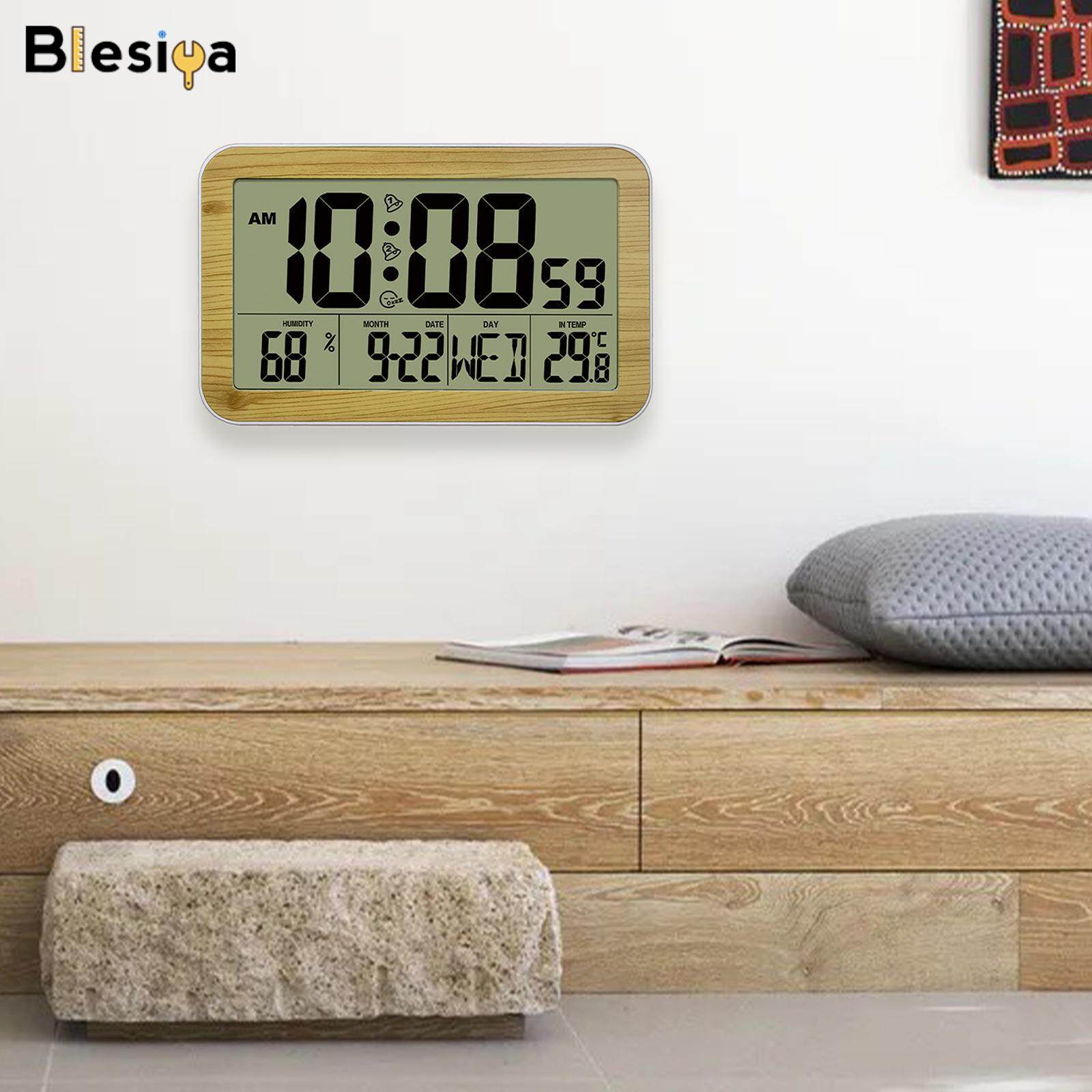 Blesiya Đồng Hồ Báo Thức Kỹ Thuật Số Chức Năng Báo Lại Chạy Bằng Pin Cho Gia Đình Cạnh Giường