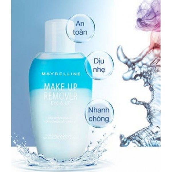 [HCM]Nước Tẩy Trang Mắt Môi Maybelline – 150Ml