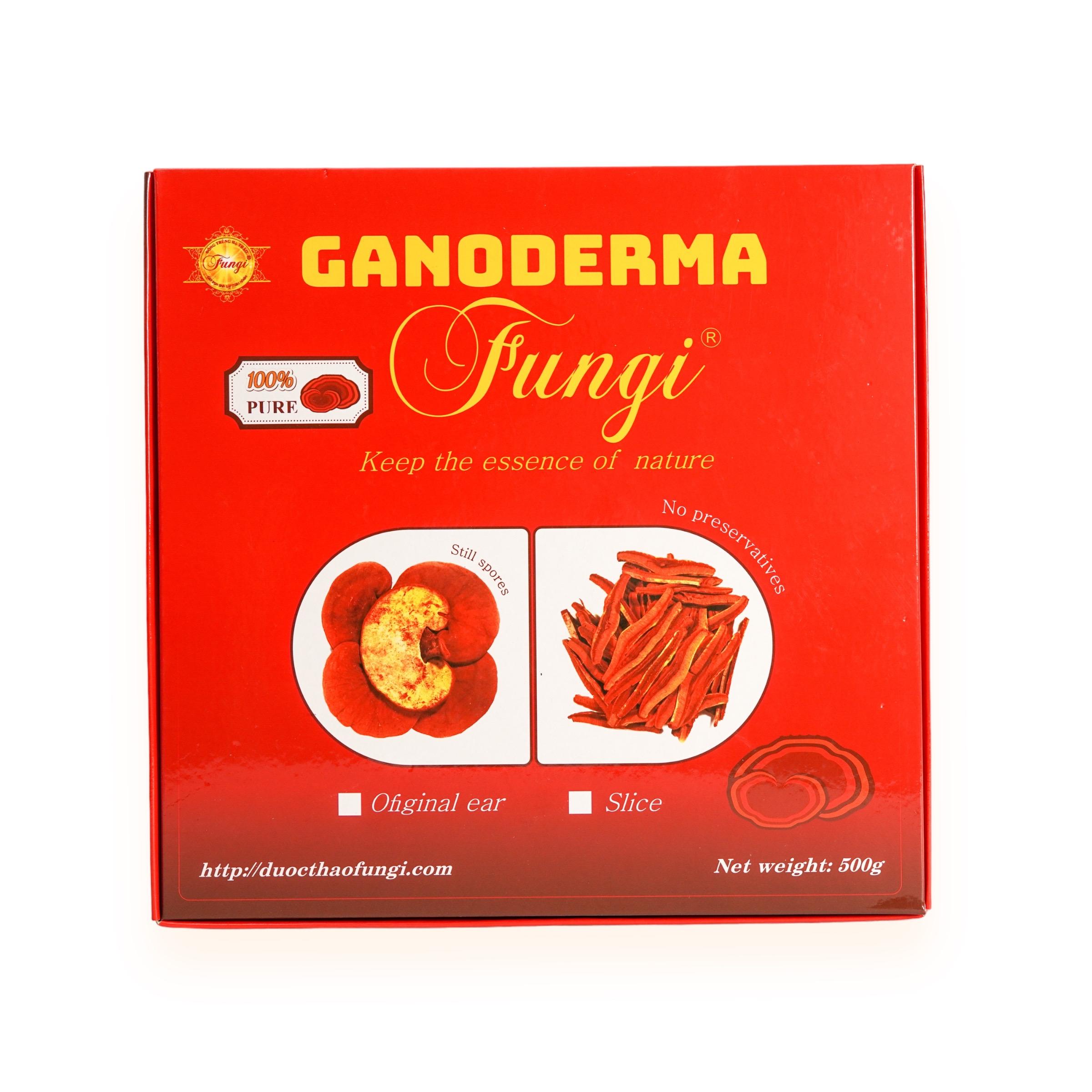 Nấm Linh Chi Đỏ hộp 500g