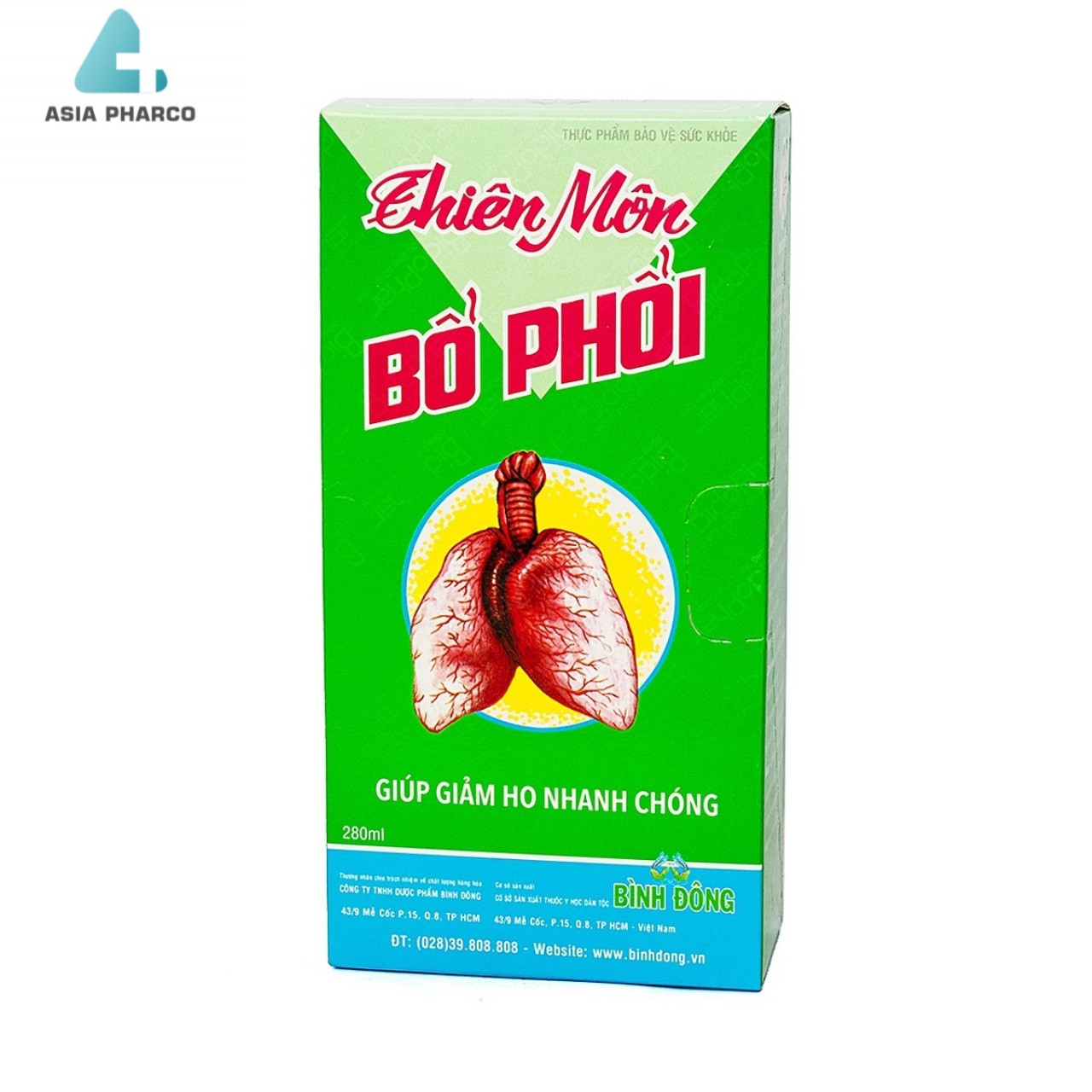 Thiên Môn Bổ Phổi Bình Đông (CHAI 280ML)