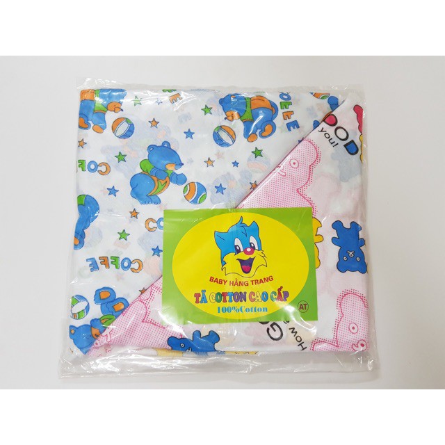 [Hoàn tiền 6%] Tã Cho Bé Sơ Sinh, Combo 10 Tã Chéo  Cotton ( loại to)