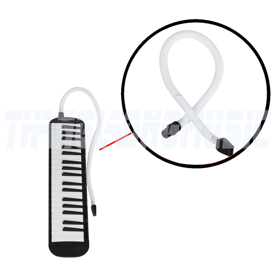 Bộ ống và dây thổi cho kèn Melodica(MELODYON) 32,37 PHÍM