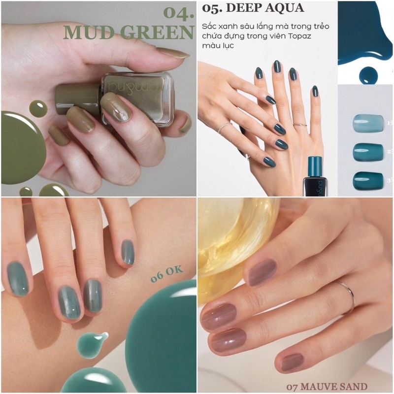 Sơn móng Romand Mood Pebble Nail #7g